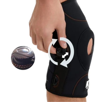 Knee Brace Twist and Click